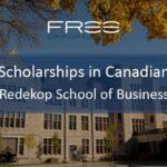 Redekop School of Business Merit Awards 2023 at Canadian Mennonite University in Canada